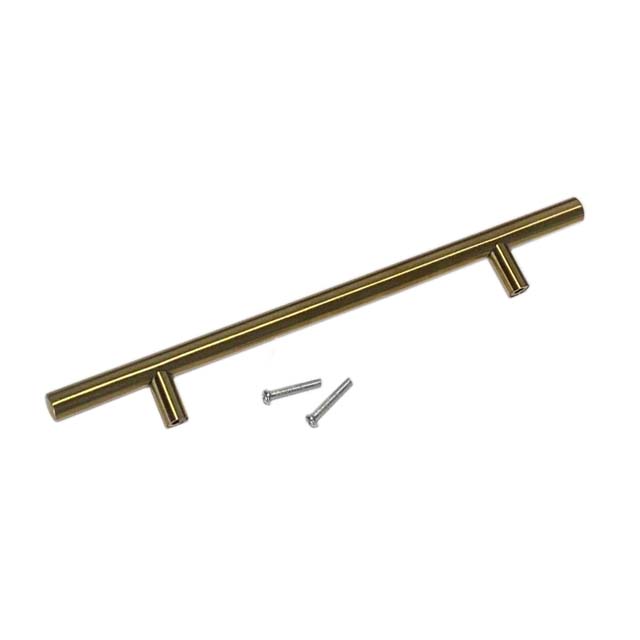 Modern Gold Zinc Kitchen Cabinet Pull Door T Bar SS Handle