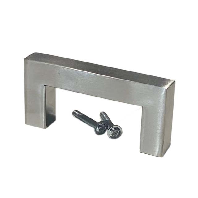 Modern Rust Proof Stainless Steel Kitchen Square Hollow Cabinet Pull Handles