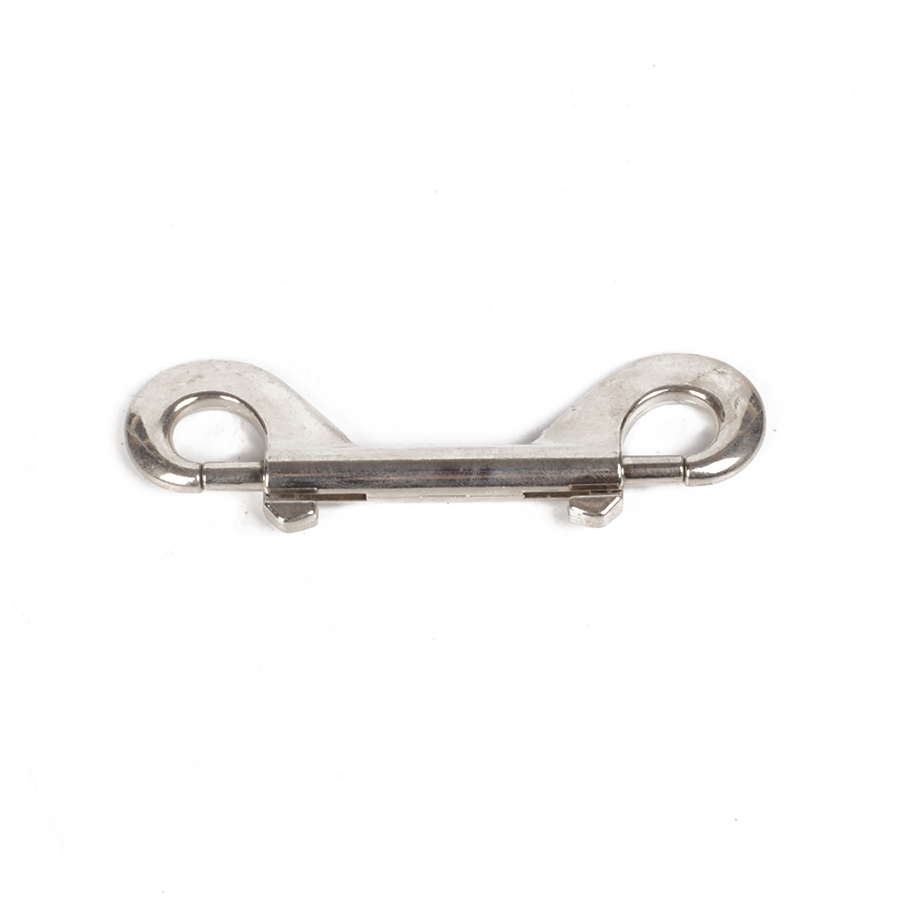 Nickel Plated Steel Double Chain Snap 