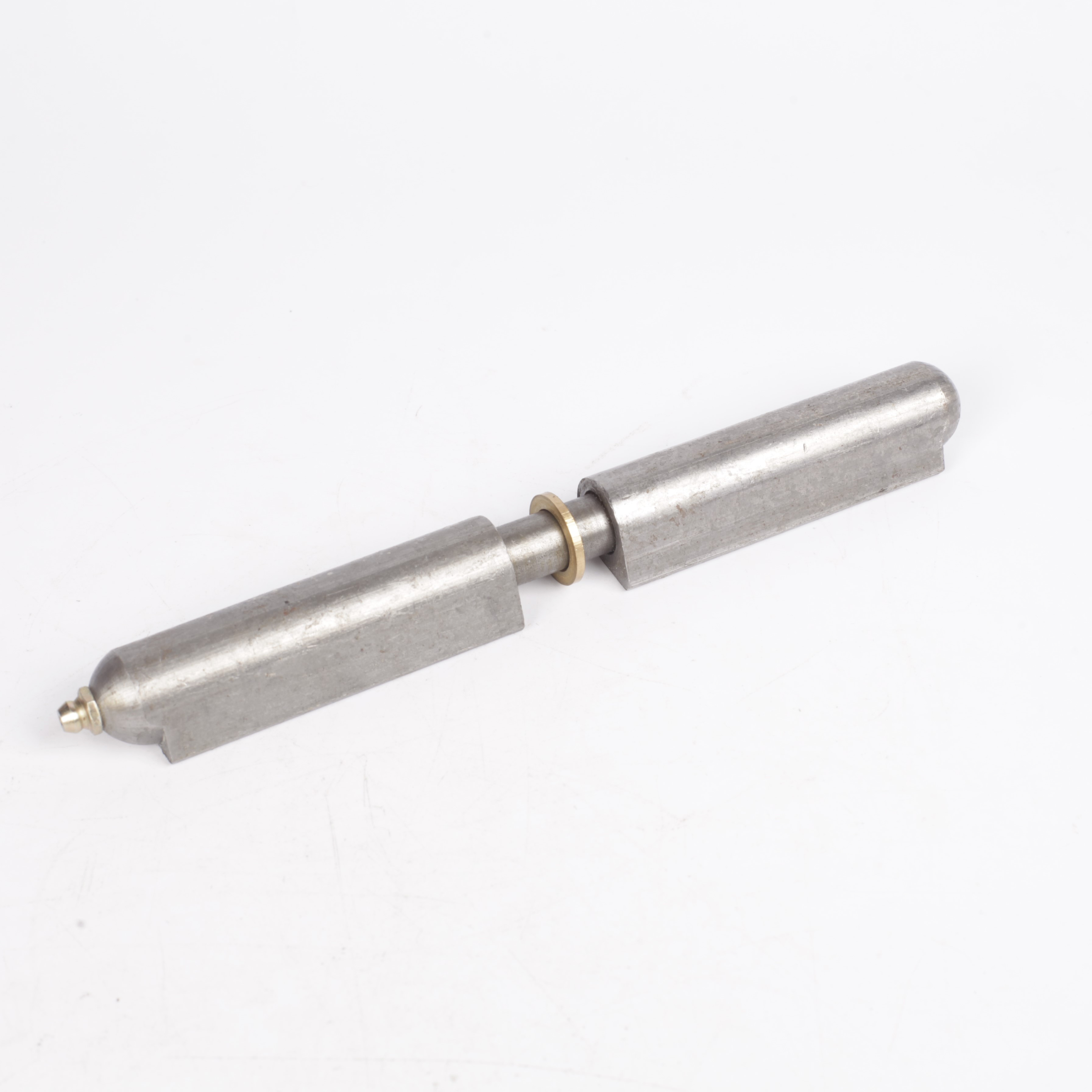 Steel Body Weldable Bullet Hinge with Grease Zerk